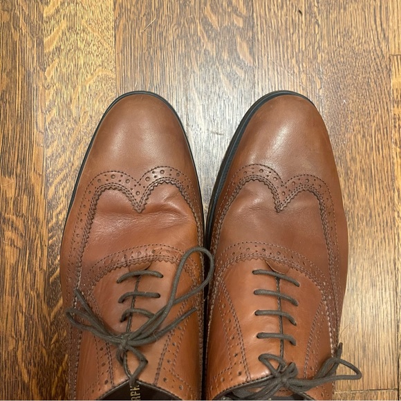 Johnston and Murphy Brown Dress Shoes - Picture 4 of 6